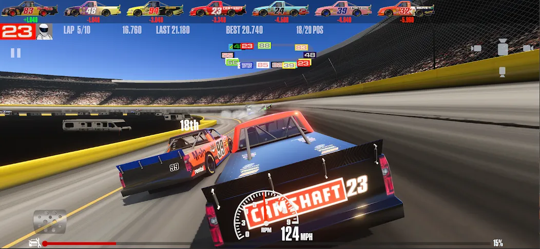 Stock Car Racing на Андроид — Безлимитные деньги и тюнинг авто — скриншот 3 Stock Car Racing на Андроид — Безлимитные деньги и тюнинг авто — скриншот 3
