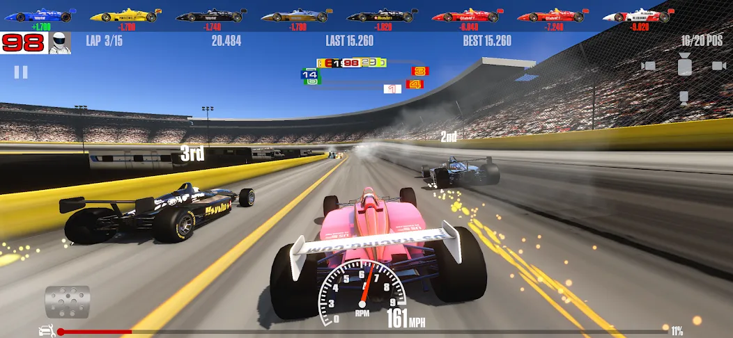 Stock Car Racing на Андроид — Безлимитные деньги и тюнинг авто — скриншот 4 Stock Car Racing на Андроид — Безлимитные деньги и тюнинг авто — скриншот 4