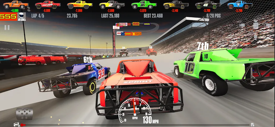 Stock Car Racing на Андроид — Безлимитные деньги и тюнинг авто — скриншот 5 Stock Car Racing на Андроид — Безлимитные деньги и тюнинг авто — скриншот 5