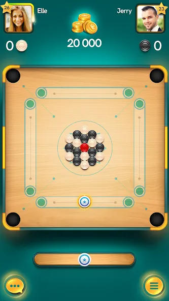 Carrom Pool: Disc Game — Мод: Безлимитные монеты и разблокированные кии — скриншот 3