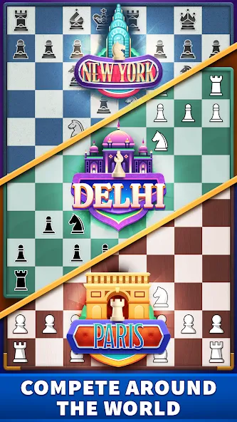 Chess Clash: Online & Offline MOD APK на Android — Разблокированы все шахматные режимы — скриншот 3