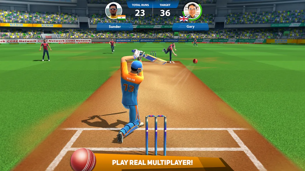 Скачать Cricket League на телефон — Безлимитные монеты и все команды — скриншот 1