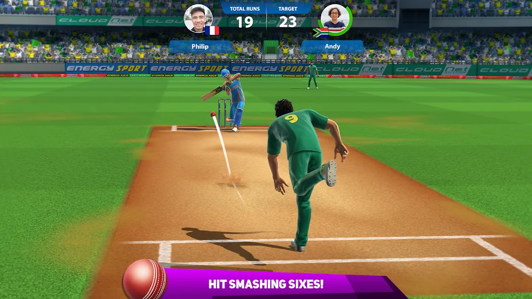 Скачать Cricket League на телефон — Безлимитные монеты и все команды — скриншот 2