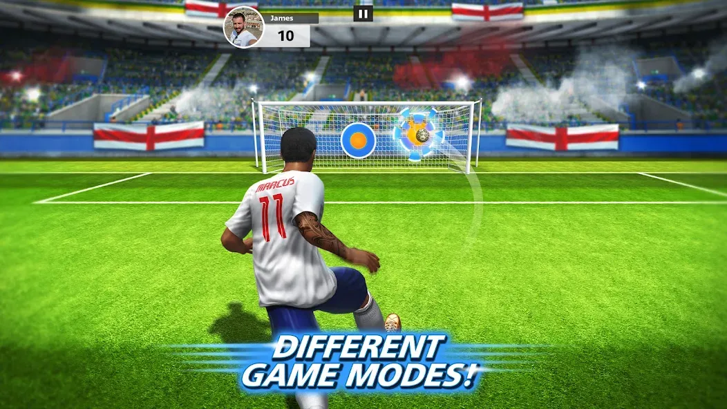 Football Strike: Online Soccer — Взломанная версия (Безлимитные деньги и энергия) — скриншот 3