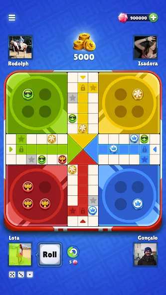 Скачать Ludo Party : Dice Board Game с модом — Без рекламы и безлимитные броски кубика — скриншот 1