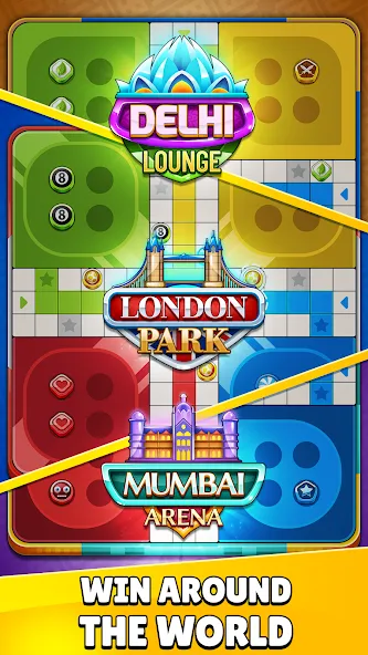 Скачать Ludo Party : Dice Board Game с модом — Без рекламы и безлимитные броски кубика — скриншот 3