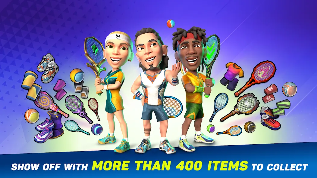 Скачать Mini Tennis: Perfect Smash на Андроид — Безлимитные монеты и энергии — скриншот 5 Скачать Mini Tennis: Perfect Smash на Андроид — Безлимитные монеты и энергии — скриншот 5