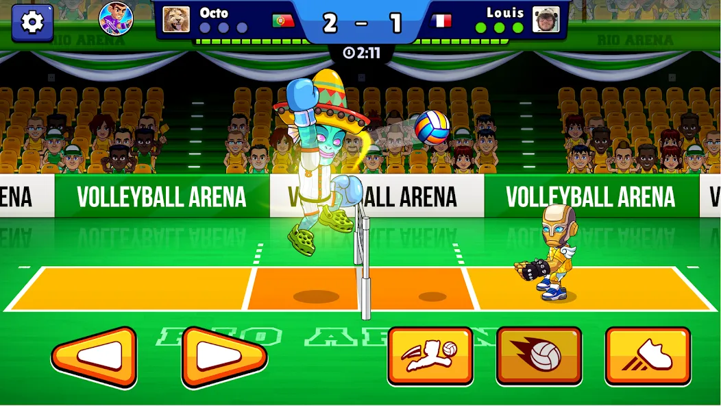 Скачать взлом Volleyball Arena: Spike Hard на Андроид — Безлимитные деньги и открыты уровни — скриншот 3 Скачать взлом Volleyball Arena: Spike Hard на Андроид — Безлимитные деньги и открыты уровни — скриншот 3