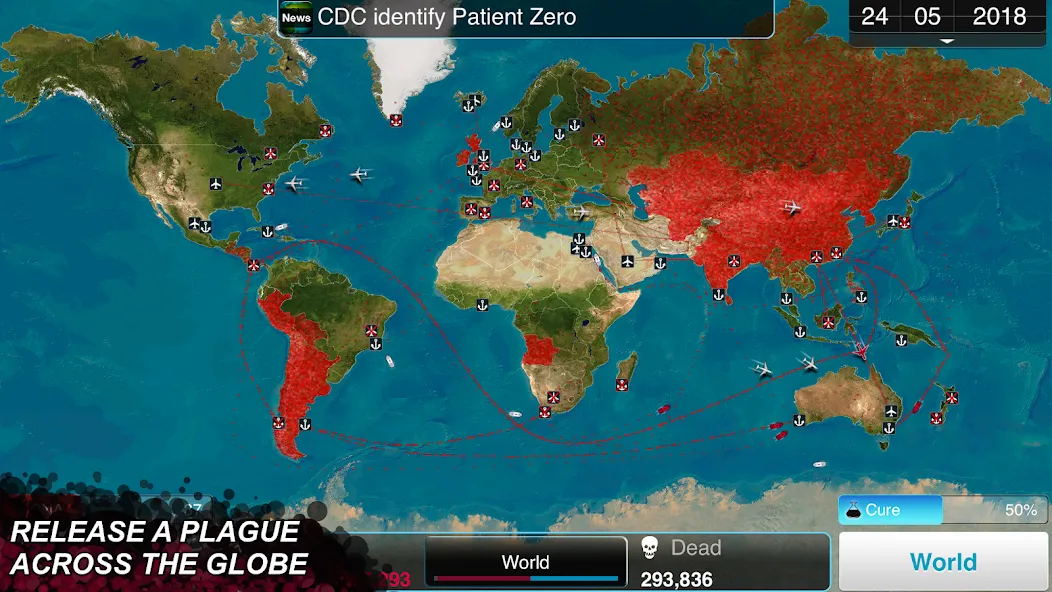 Взлом Plague Inc. — Разблокированы все вирусы и сценарии — скриншот 2 Взлом Plague Inc. — Разблокированы все вирусы и сценарии — скриншот 2