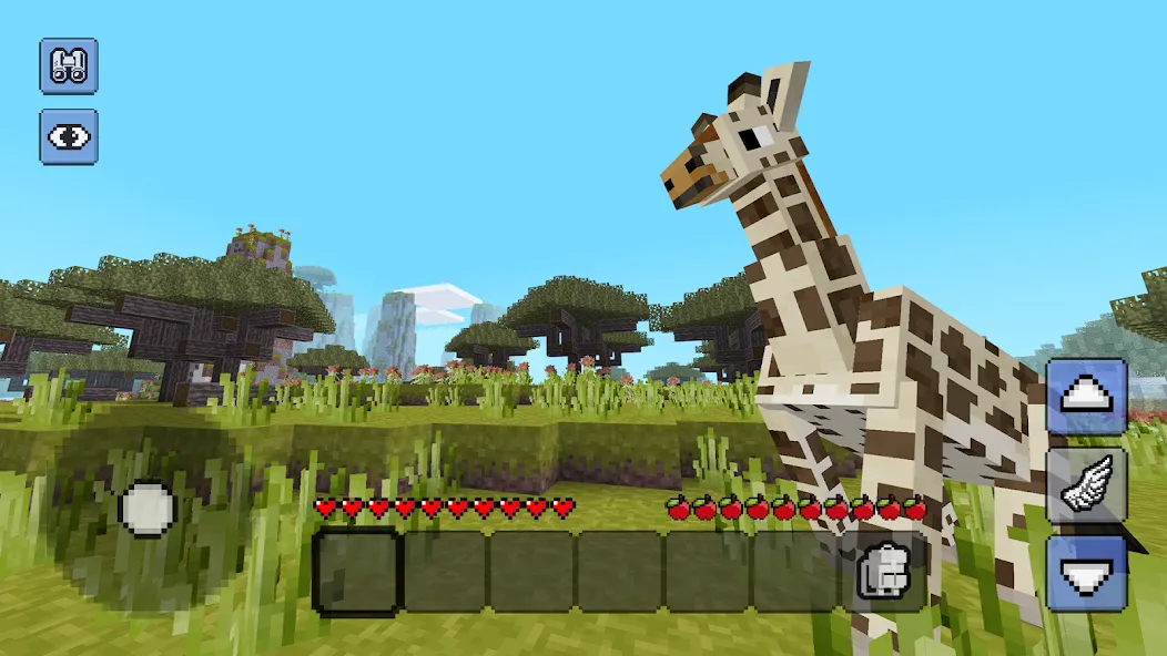 Megacraft - Block Craft на Андроид — Безлимитные ресурсы и открыты все блоки — скриншот 2