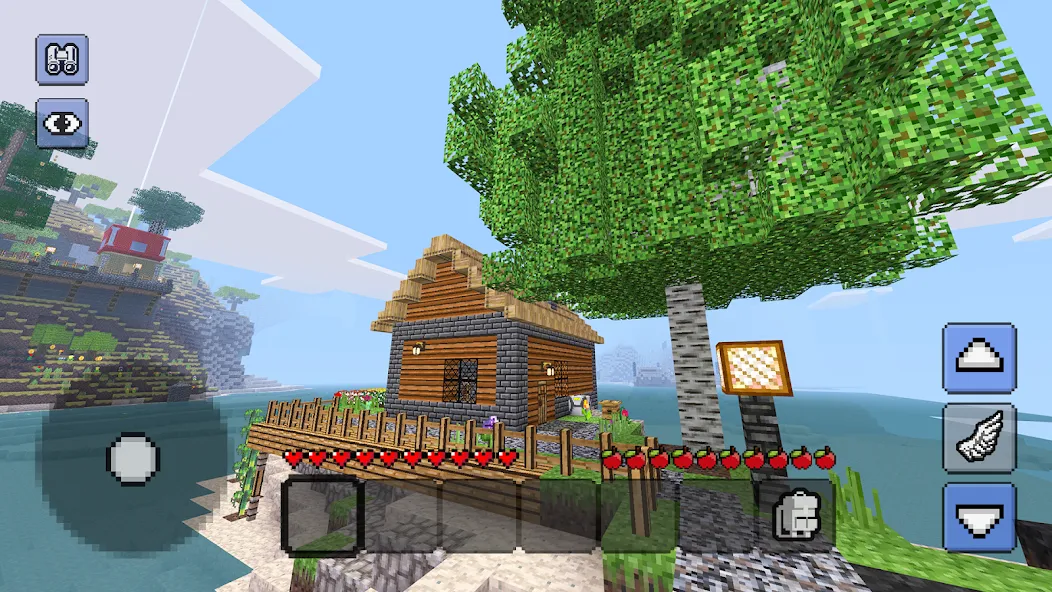 Megacraft - Block Craft на Андроид — Безлимитные ресурсы и открыты все блоки — скриншот 4