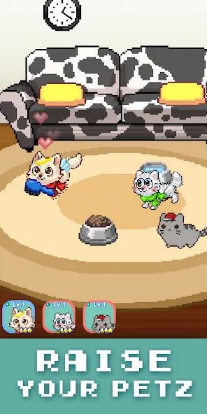 Pixel Petz на Андроид — Много монет и ресурсов — скриншот 3