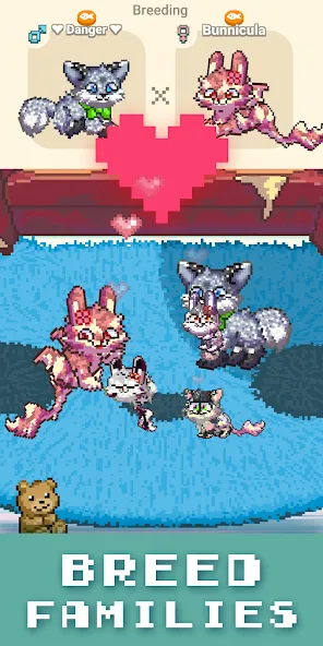 Pixel Petz на Андроид — Много монет и ресурсов — скриншот 5