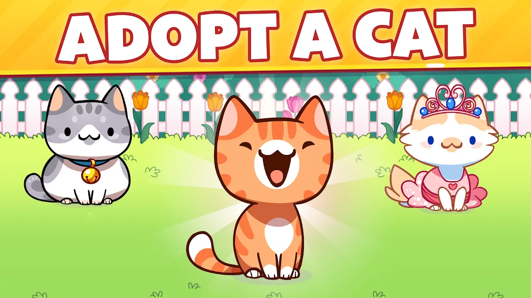Скачать Cat Game - The Cats Collector! — Много монет и редкие коты — скриншот 1