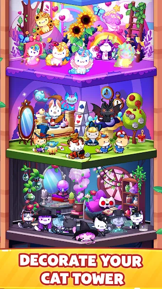 Скачать Cat Game - The Cats Collector! — Много монет и редкие коты — скриншот 5