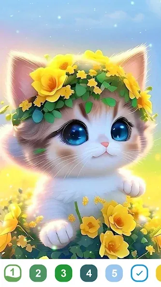 Скачать Color Painting-Color by Number — Модификация Без рекламы и все цвета открыты — скриншот 4