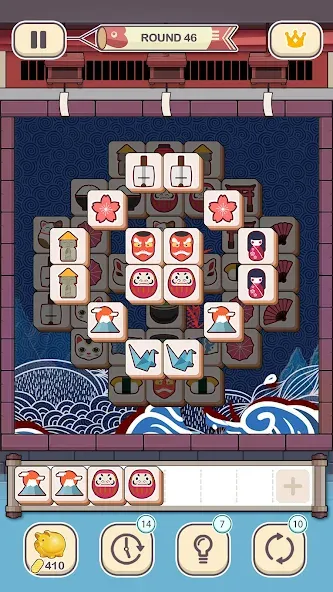 Взлом Tile Fun - Triple Puzzle Game — Безлимитные подсказки и отмены ходов — скриншот 3 Взлом Tile Fun - Triple Puzzle Game — Безлимитные подсказки и отмены ходов — скриншот 3