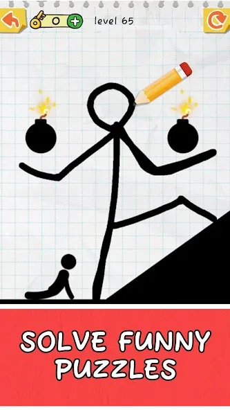 Скачать Draw 2 Save: Stickman Puzzle с модом — Без рекламы и открыты все уровни — скриншот 4
