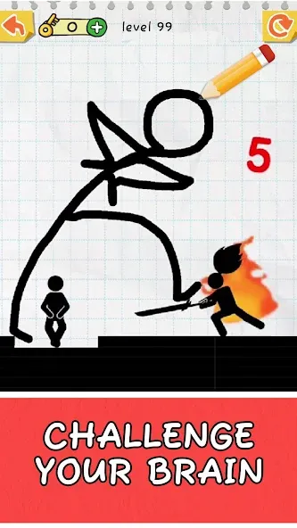 Скачать Draw 2 Save: Stickman Puzzle с модом — Без рекламы и открыты все уровни — скриншот 5