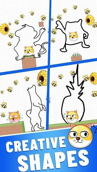 Save the Doge MOD — Бесконечные жизни и монеты на Андроид — скриншот 3