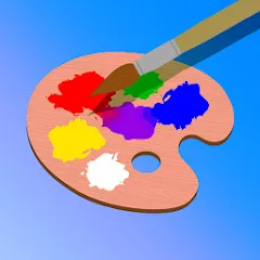 Скачать Mix & Paint на Андроид — Безлимитные краски и открыты все уровни