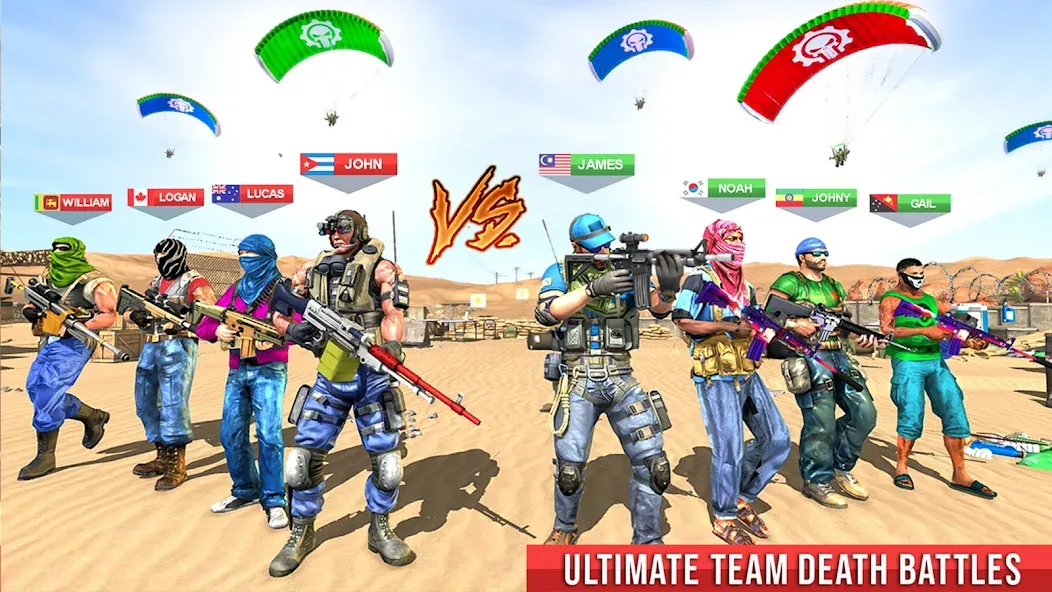 Fps Shooting Strike: Gun Games — Мод: Безлимитные патроны и оружие — скриншот 5