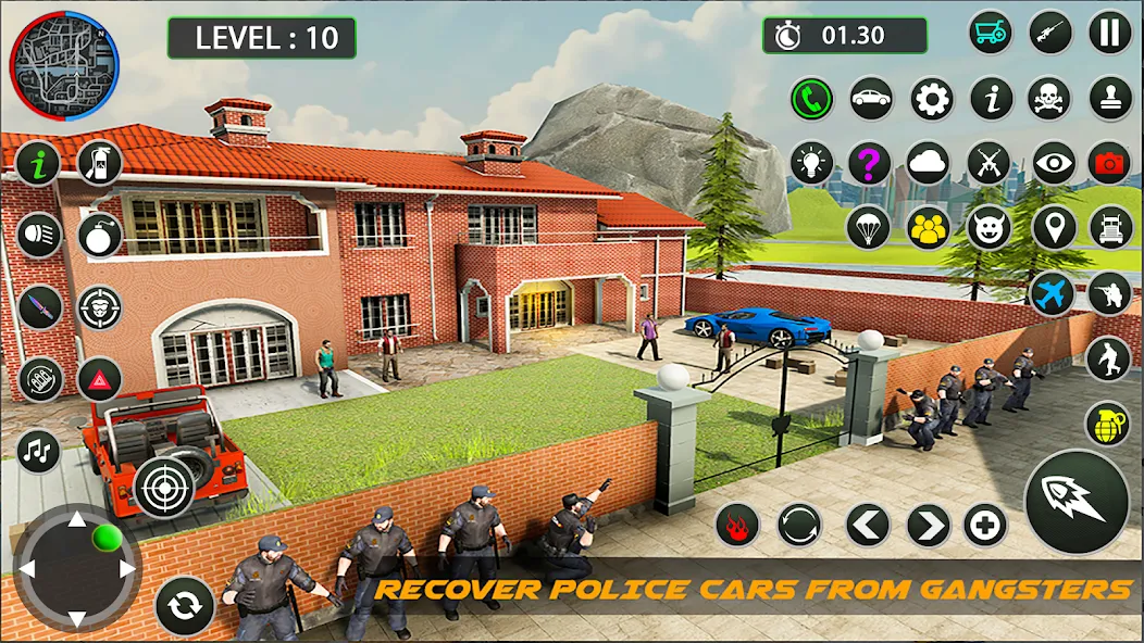 Police Game – Police Car Game — Мод: Безлимитные деньги и все машины — скриншот 2