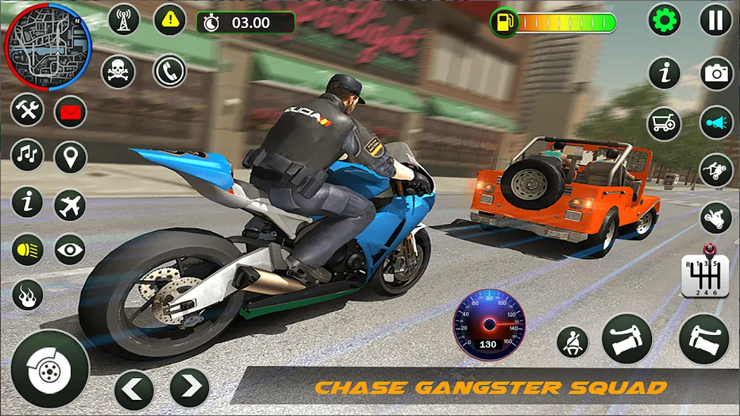 Police Game – Police Car Game — Мод: Безлимитные деньги и все машины — скриншот 3