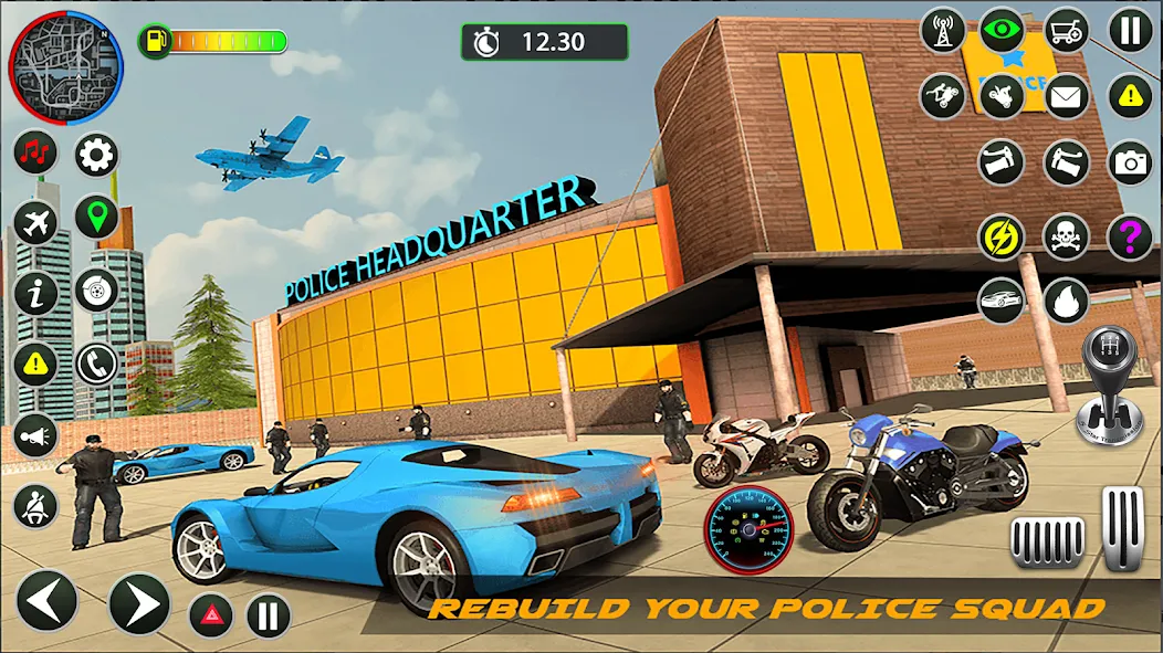 Police Game – Police Car Game — Мод: Безлимитные деньги и все машины — скриншот 5