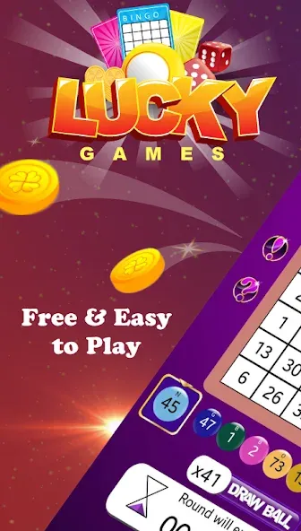 Lucky Games: Win Real Cash MOD — Много денег и бонусов на Андроид — скриншот 1