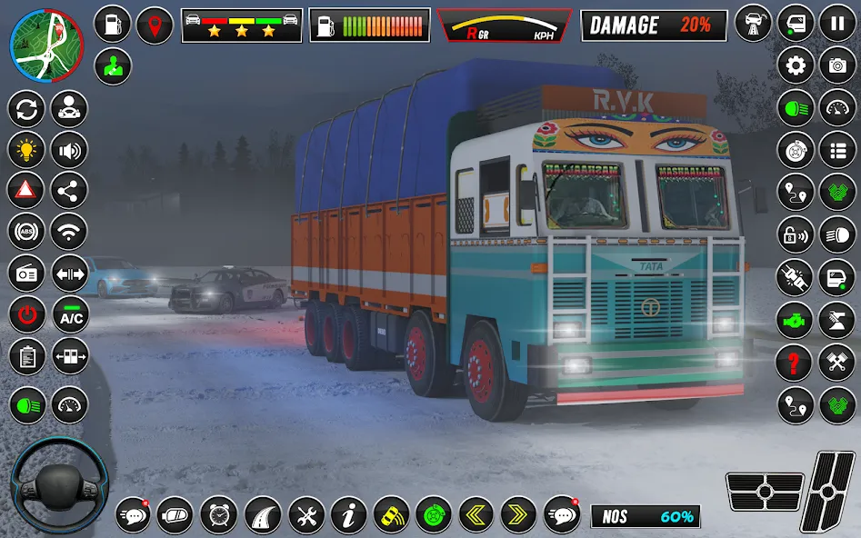 Скачать Indian Truck Game 3d Truck sim на Android — Безлимитные деньги и открыты все грузовики — скриншот 1