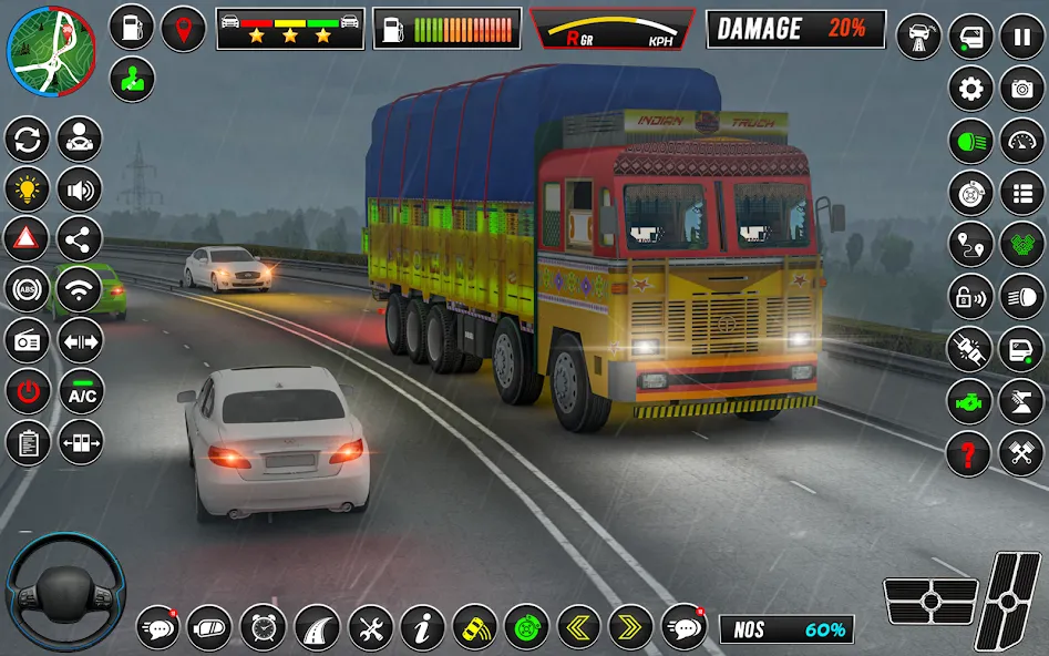Скачать Indian Truck Game 3d Truck sim на Android — Безлимитные деньги и открыты все грузовики — скриншот 3