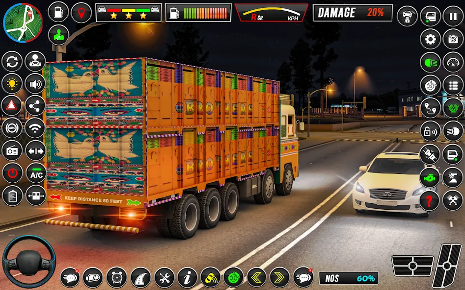 Скачать Indian Truck Game 3d Truck sim на Android — Безлимитные деньги и открыты все грузовики — скриншот 4