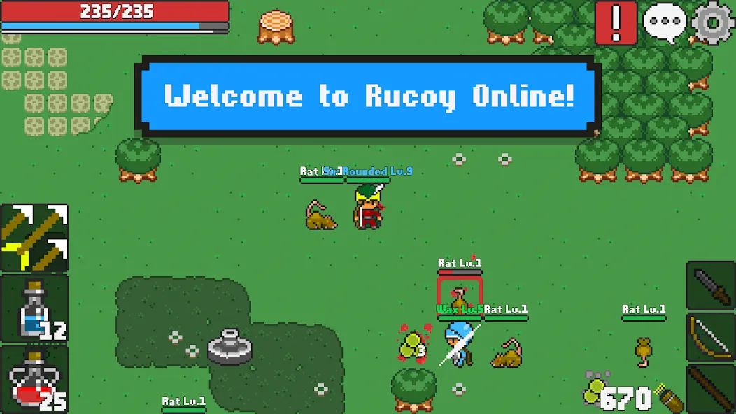 Rucoy Online - MMORPG MMO RPG — Безлимитная энергия и быстрый прогресс — скриншот 1 Rucoy Online - MMORPG MMO RPG — Безлимитная энергия и быстрый прогресс — скриншот 1