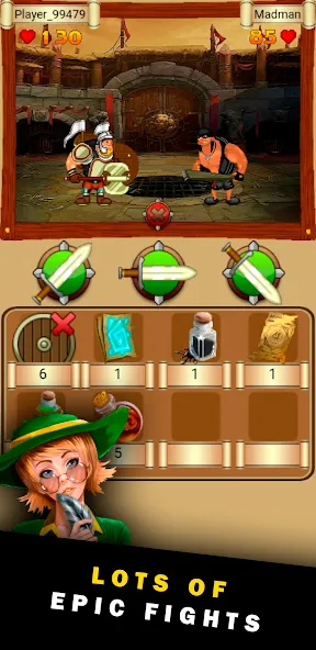 Скачать MMOQuest (mobitva] на Android — Безлимитные ресурсы и быстрая прокачка — скриншот 2