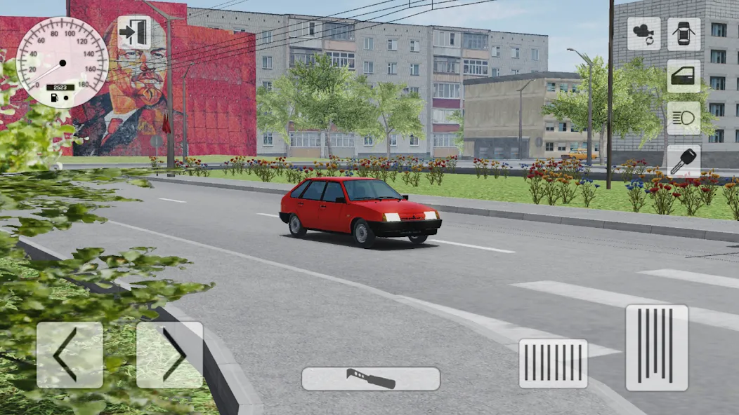 SovietCar: Classic MOD APK на Android — Безлимитные деньги и топливо — скриншот 1