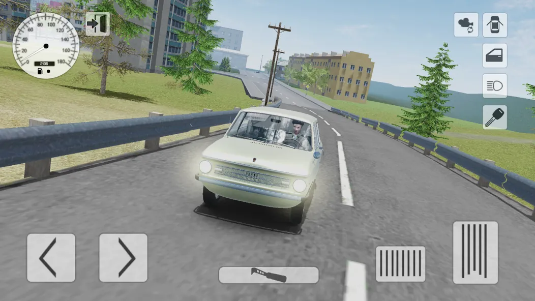 SovietCar: Classic MOD APK на Android — Безлимитные деньги и топливо — скриншот 3