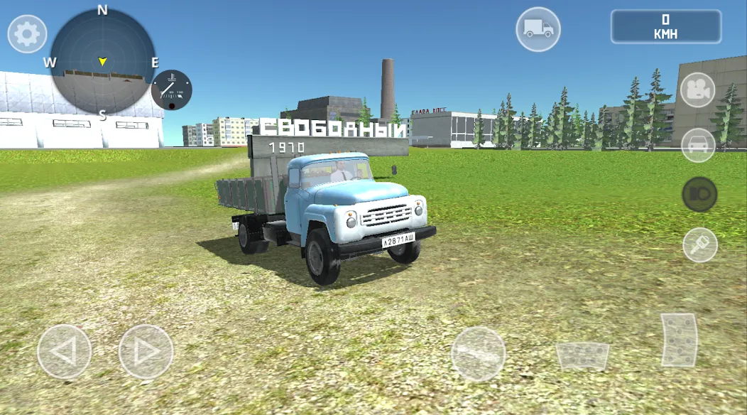SovietCar: Simulator — Мод: Безлимитные деньги и топливо — скриншот 4