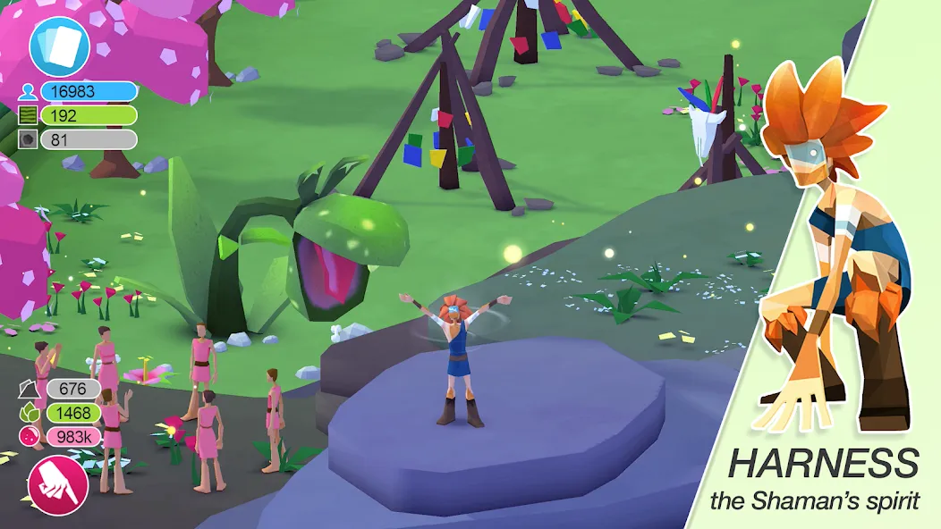 Скачать взлом Godus на Андроид — Безлимитные ресурсы и божественная сила — скриншот 5