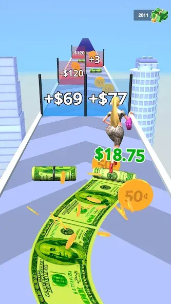 Money Roller на Андроид — Много денег и все уровни открыты — скриншот 2 Money Roller на Андроид — Много денег и все уровни открыты — скриншот 2