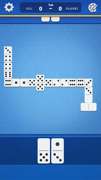 Скачать взломанную Dominoes - Classic Domino Game — Без рекламы и открыты все столы — скриншот 2
