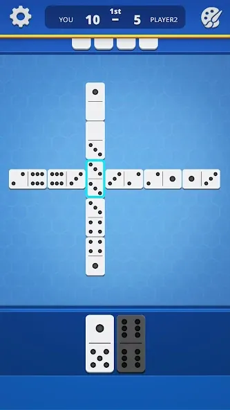 Скачать взломанную Dominoes - Classic Domino Game — Без рекламы и открыты все столы — скриншот 3