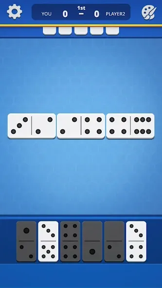 Скачать взломанную Dominoes - Classic Domino Game — Без рекламы и открыты все столы — скриншот 4