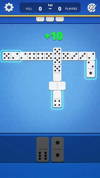 Скачать взломанную Dominoes - Classic Domino Game — Без рекламы и открыты все столы — скриншот 5
