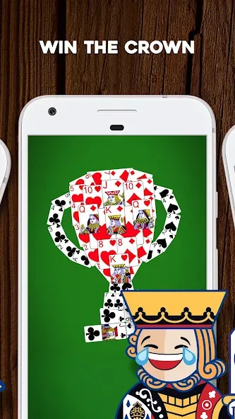 Скачать Crown Solitaire: Card Game — Модификация Безлимитные подсказки и отмена ходов — скриншот 3 Скачать Crown Solitaire: Card Game — Модификация Безлимитные подсказки и отмена ходов — скриншот 3