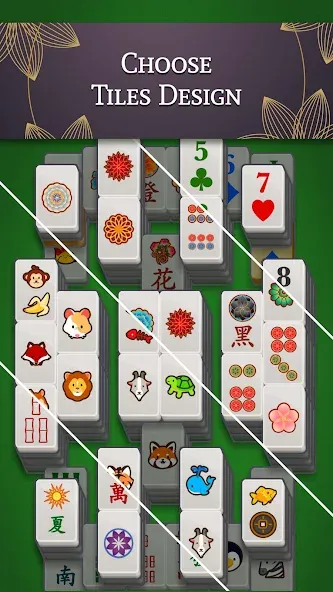 Mahjong Solitaire (Мод Без рекламы и все уровни открыты) — скриншот 4