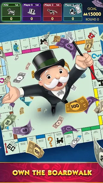 Скачать MONOPOLY Solitaire: Card Games на Android — Безлимитные монеты и разблокированы колоды — скриншот 2