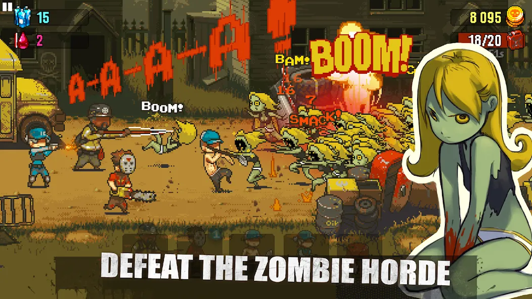 Dead Ahead: Zombie Warfare (Мод Безлимитные деньги и ресурсы) — скриншот 2 Dead Ahead: Zombie Warfare (Мод Безлимитные деньги и ресурсы) — скриншот 2