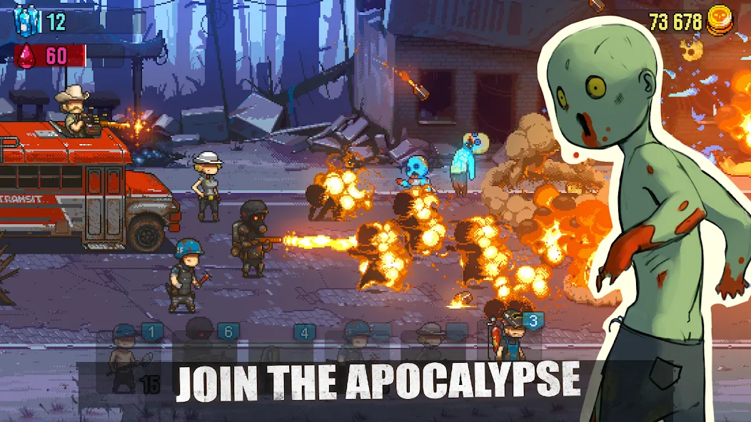 Dead Ahead: Zombie Warfare (Мод Безлимитные деньги и ресурсы) — скриншот 3 Dead Ahead: Zombie Warfare (Мод Безлимитные деньги и ресурсы) — скриншот 3