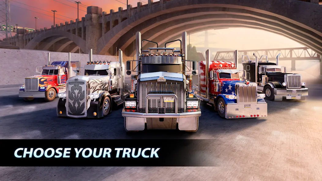 Скачать Big Rig Racing: Drag racing — Последняя версия (Безлимитные деньги и топливо) — скриншот 4